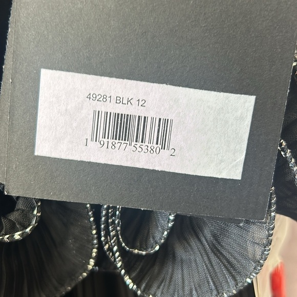 Mac Duggal 49281 NWT ROSETTE RUFFLE LAYERED ROSEETTE MAXI DRESS - Picture 10 of 11